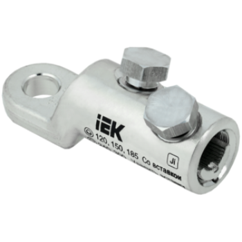 IEK Наконечник болтовой луженый НБЛ 120-300-16/2 35кВ - UNB11-120-300-02-35